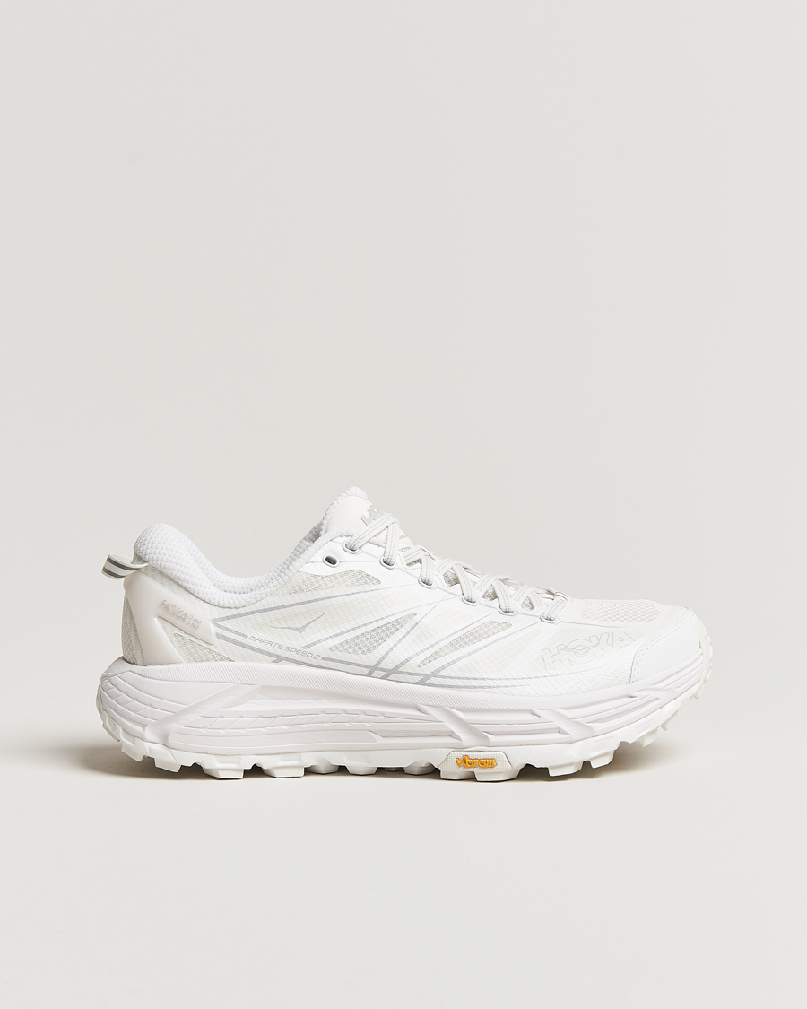 Herren | Hoka One One | Hoka One One | Hoka Mafate Speed 2 White/Lunar Rock