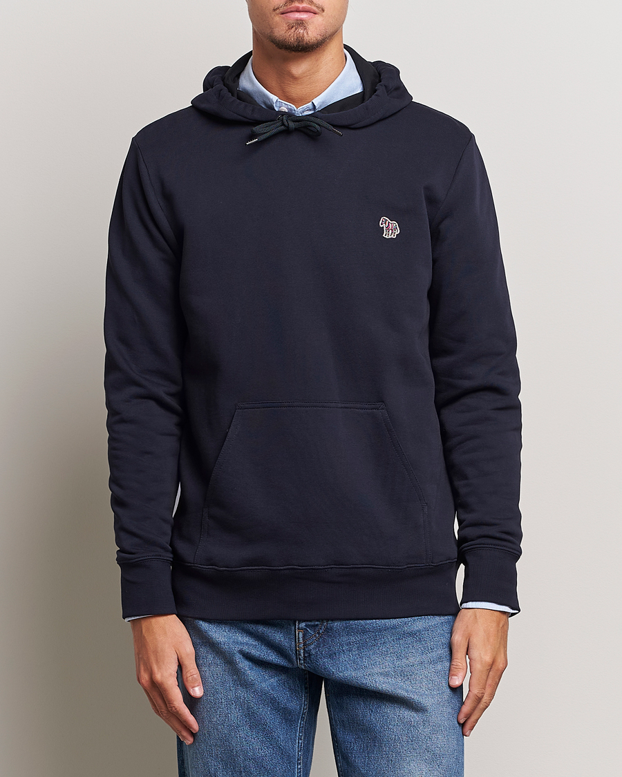 Herren |  | PS Paul Smith | Zebra Organic Cotton Hoodie Navy