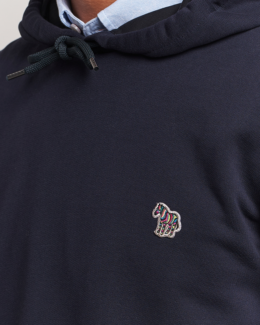 Herren | Pullover | PS Paul Smith | Zebra Organic Cotton Hoodie Navy