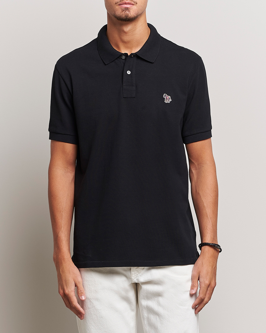 Herren | Poloshirts | PS Paul Smith | Regular Fit Zebra Polo Black