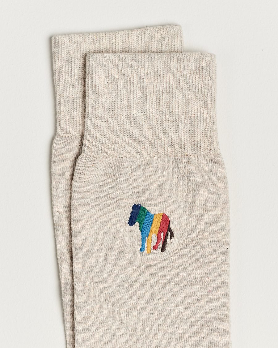 Herren | Unterwäsche | Paul Smith | Bold Zebra Socks Beige
