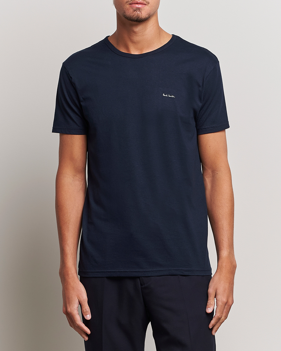 Herren | Paul Smith | Paul Smith | 3-Pack Crew Neck T-Shirt Black/Navy/White