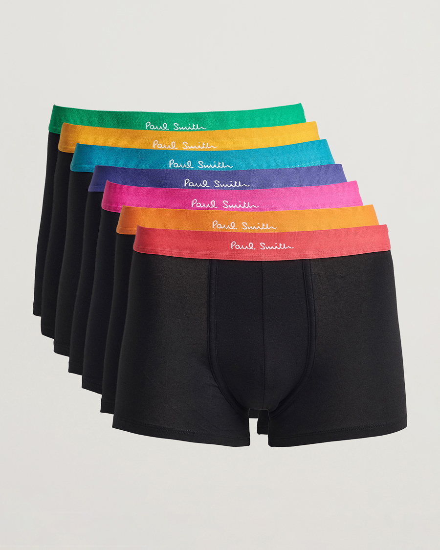 Herren | Unterwäsche | Paul Smith | 7-Pack Trunk Black