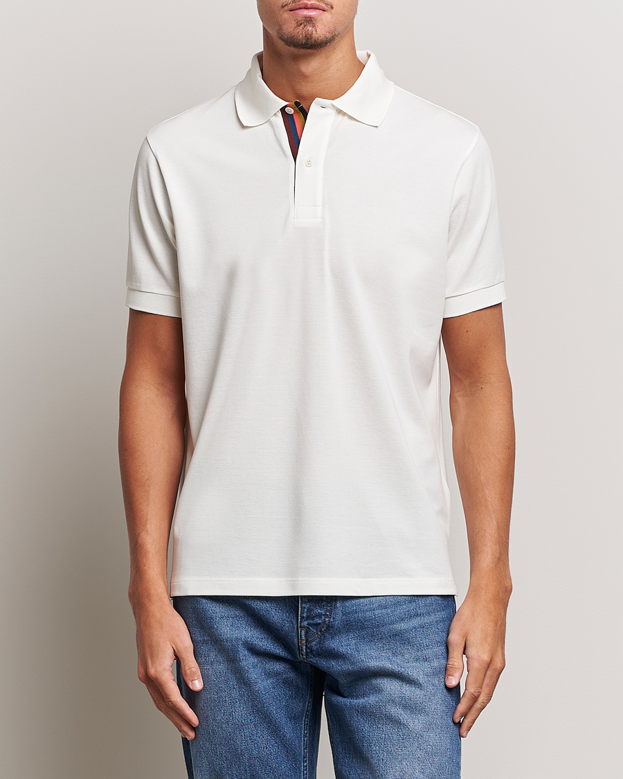 Herren | Poloshirts | Paul Smith | Placket Stripe Polo White