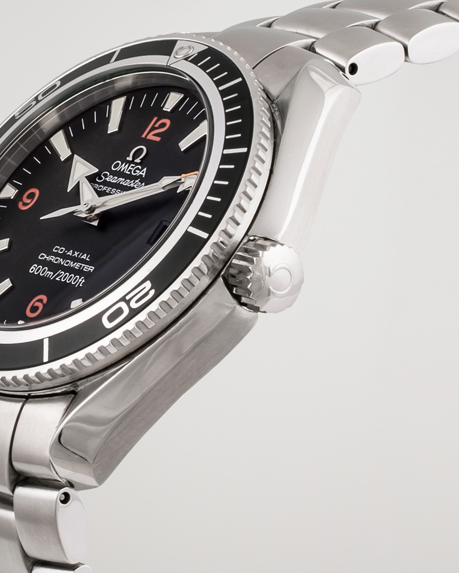 Herren | Omega Pre-Owned Seamaster Planet Ocean 2201.51.00 Steel Black | Omega Pre-Owned | Seamaster Planet Ocean 2201.51.00 Steel Black