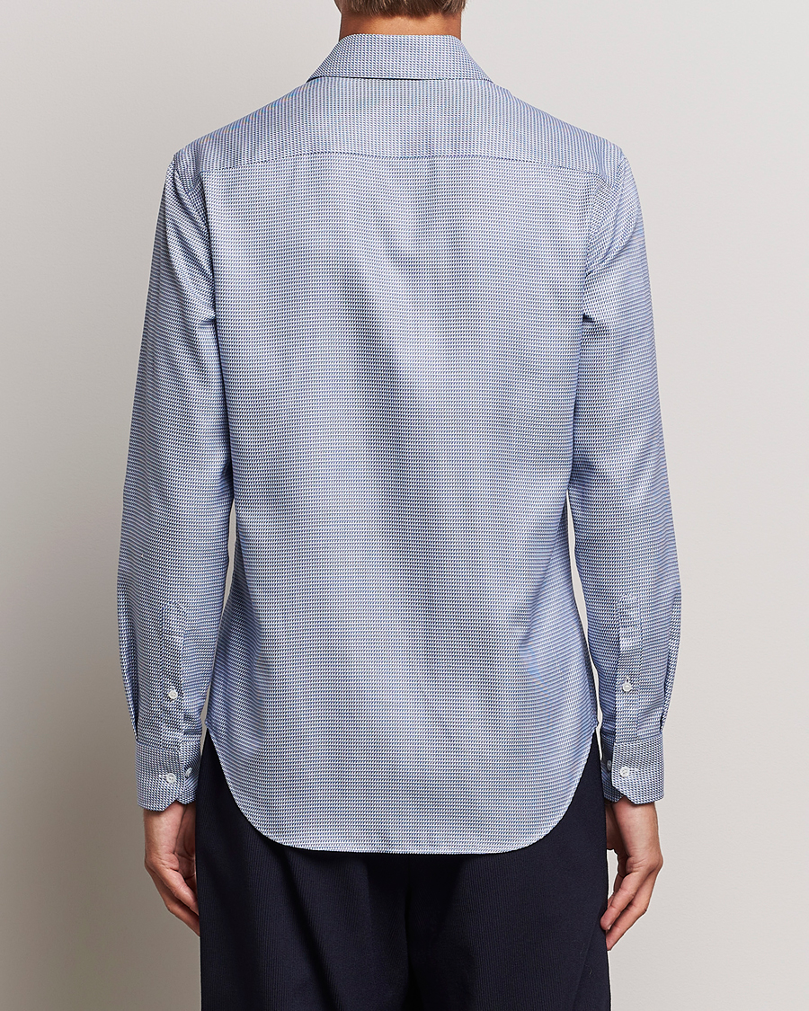 Herren | Hemden | Giorgio Armani | Micro Structure Dress Shirt Light Blue