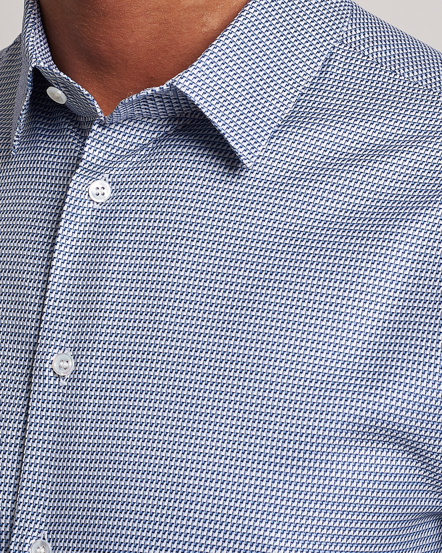 Herren | Hemden | Giorgio Armani | Micro Structure Dress Shirt Light Blue
