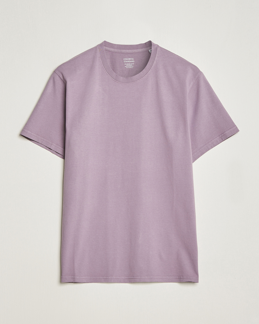 Herren | T-Shirts | Colorful Standard | Classic Organic T-Shirt Purple Haze