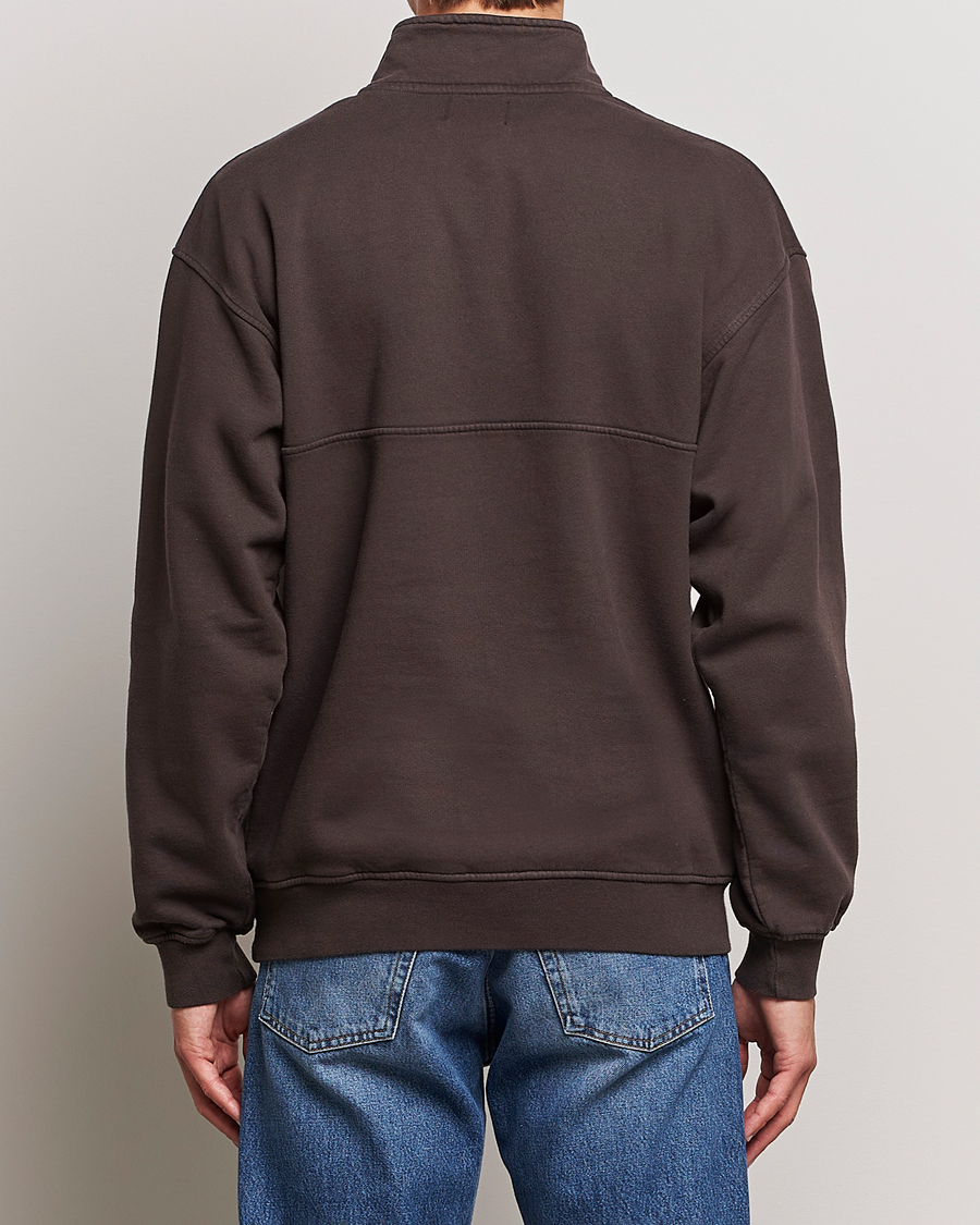 Herren | Pullover | Colorful Standard | Classic Organic Half-Zip Coffee Brown