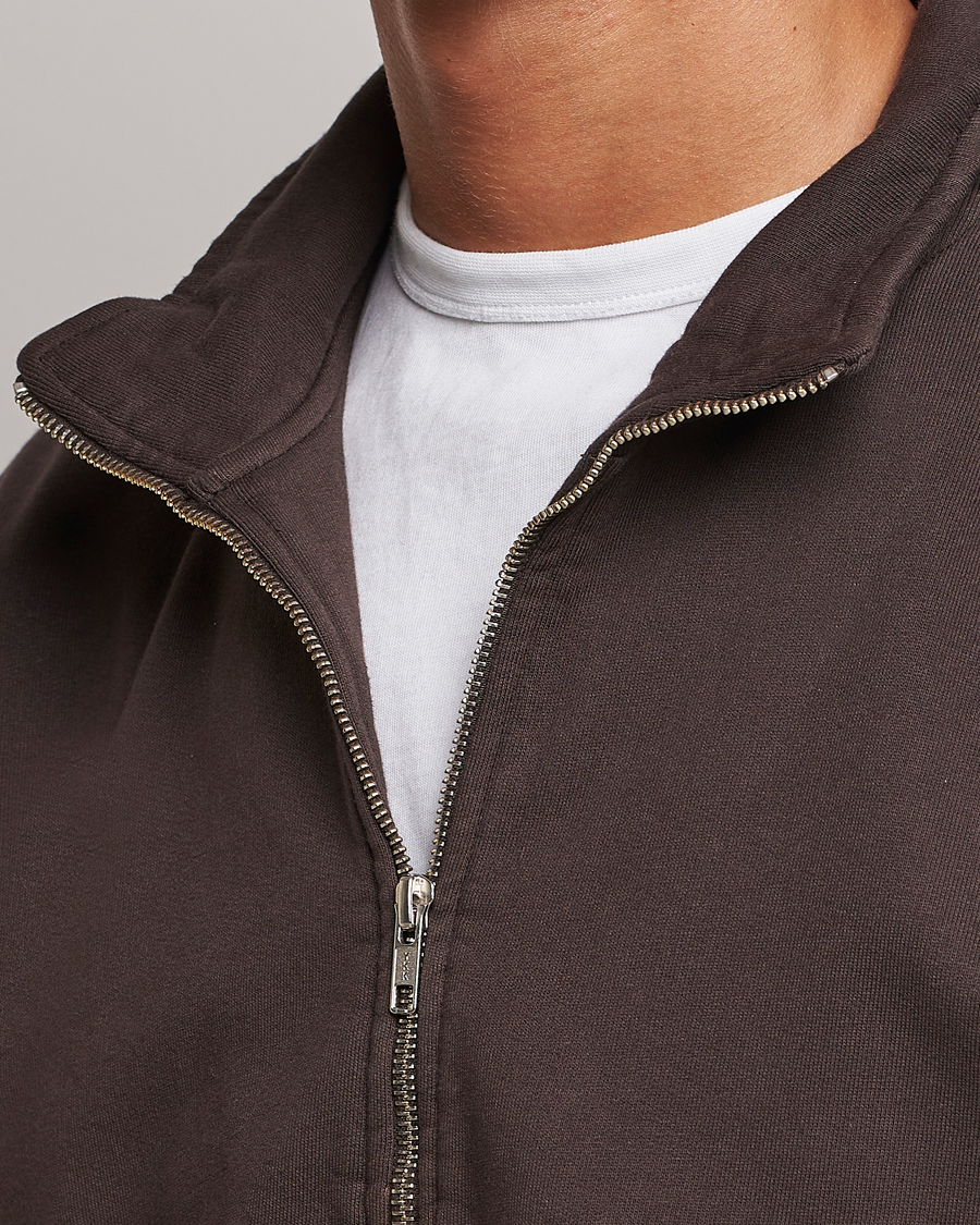 Herren | Pullover | Colorful Standard | Classic Organic Half-Zip Coffee Brown