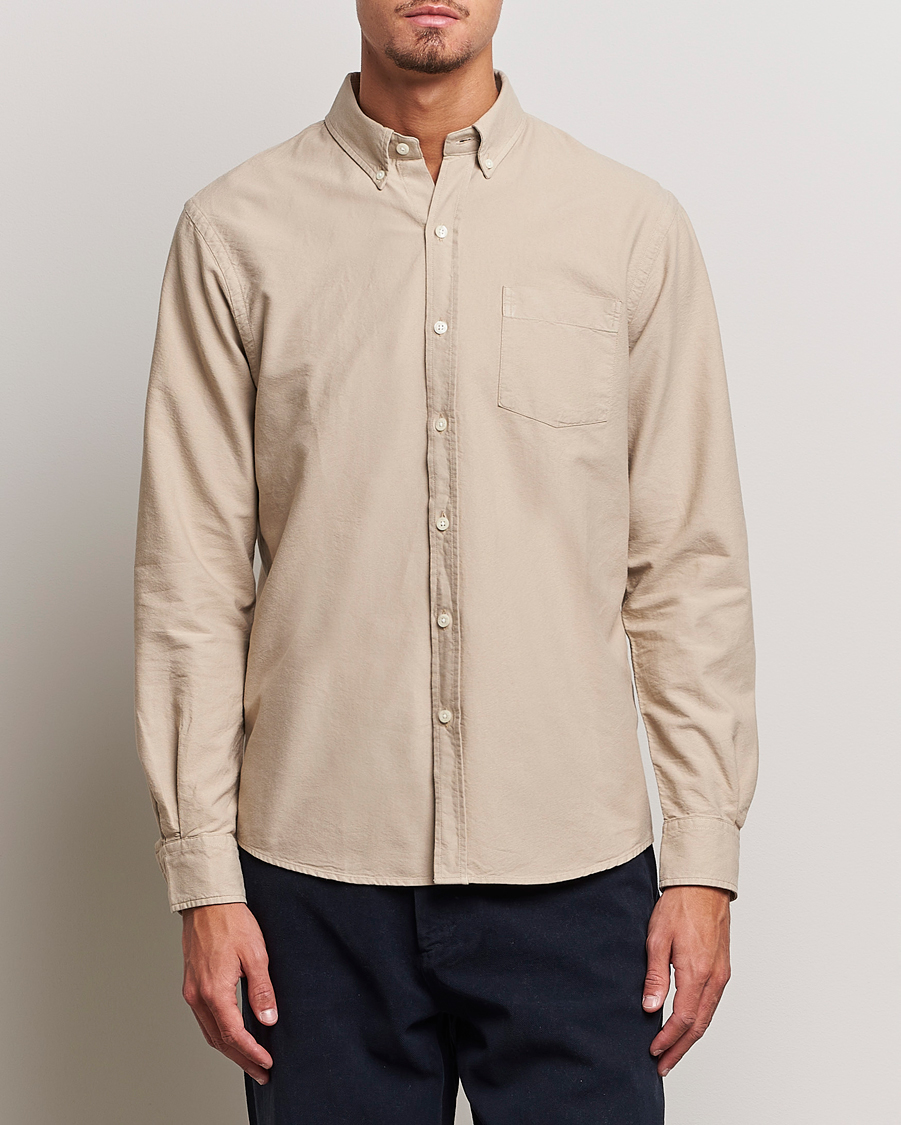 Herren | Kleidung | Colorful Standard | Classic Organic Oxford Button Down Shirt Oyster Grey