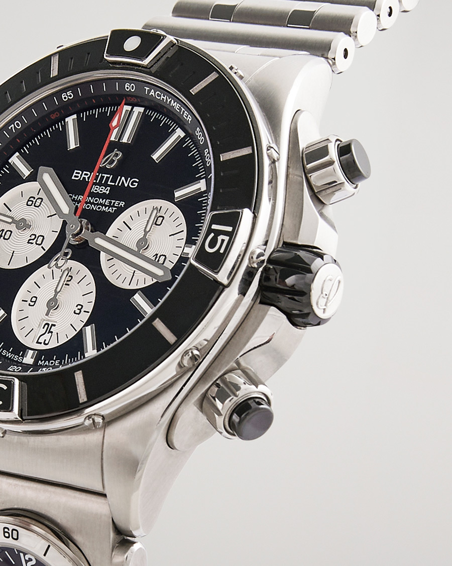Herren | Pre-Owned & Vintage Watches | Breitling Pre-Owned | Super Chronomat B01 44 Steel Black