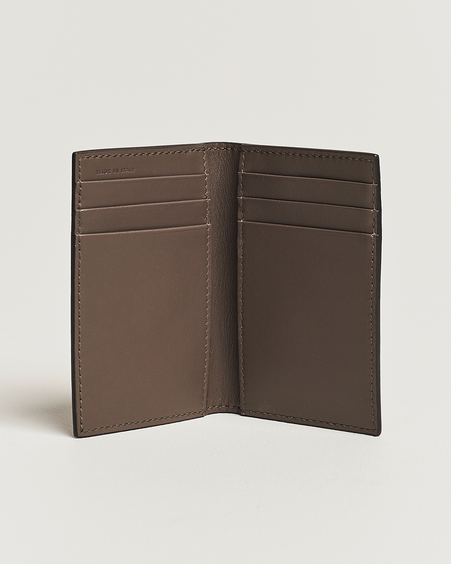 Herren | Best of British | Smythson | Ludlow 6 Folded  Wallet Dark Taupe