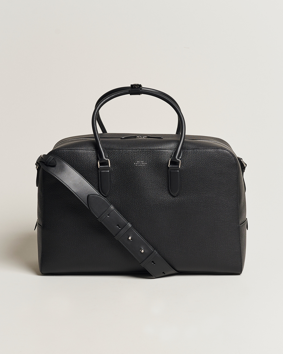 Herren | Smythson Ludlow Soft Travel Bag Black | Smythson | Ludlow Soft Travel Bag Black