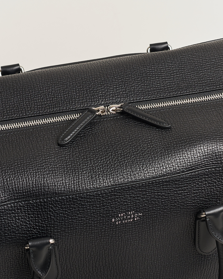 Herren | Smythson Ludlow Soft Travel Bag Black | Smythson | Ludlow Soft Travel Bag Black