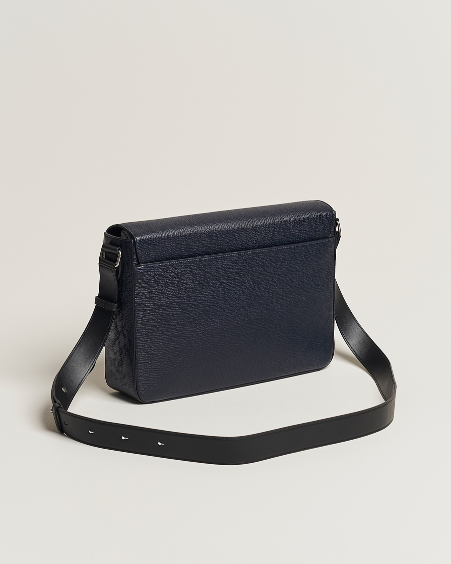 Smythson Ludlow Messenger Bag Navy bei Care of Carl