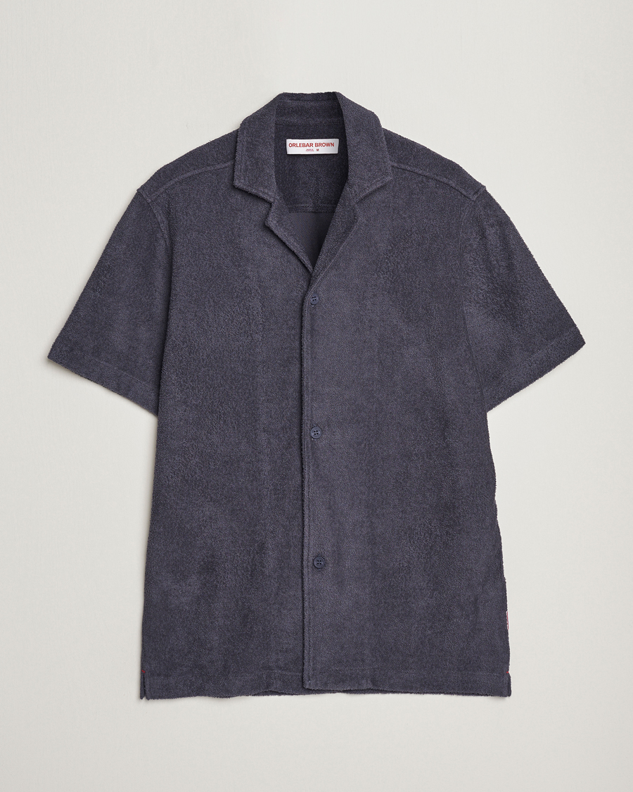 Herren | Poloshirts | Orlebar Brown | Howell Buttoned Poloshirt Piranha Grey