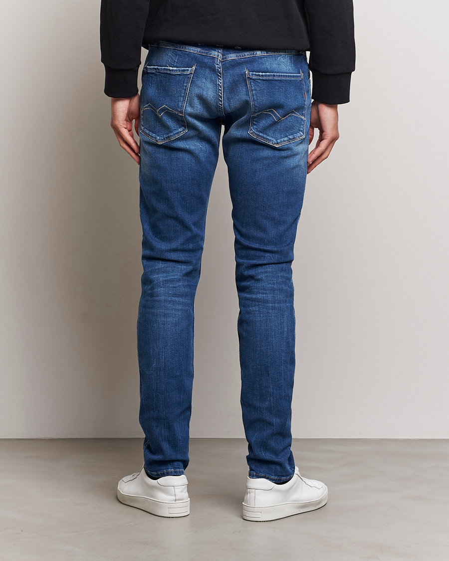 Herren | Jeans | Replay | Anbass Super Stretch Bio Jeans Medium Blue