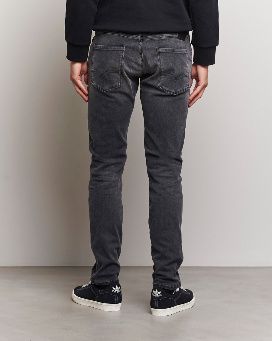 Herren | Jeans | Replay | Anbass Hyperflex Re-Used Jeans Washed Grey