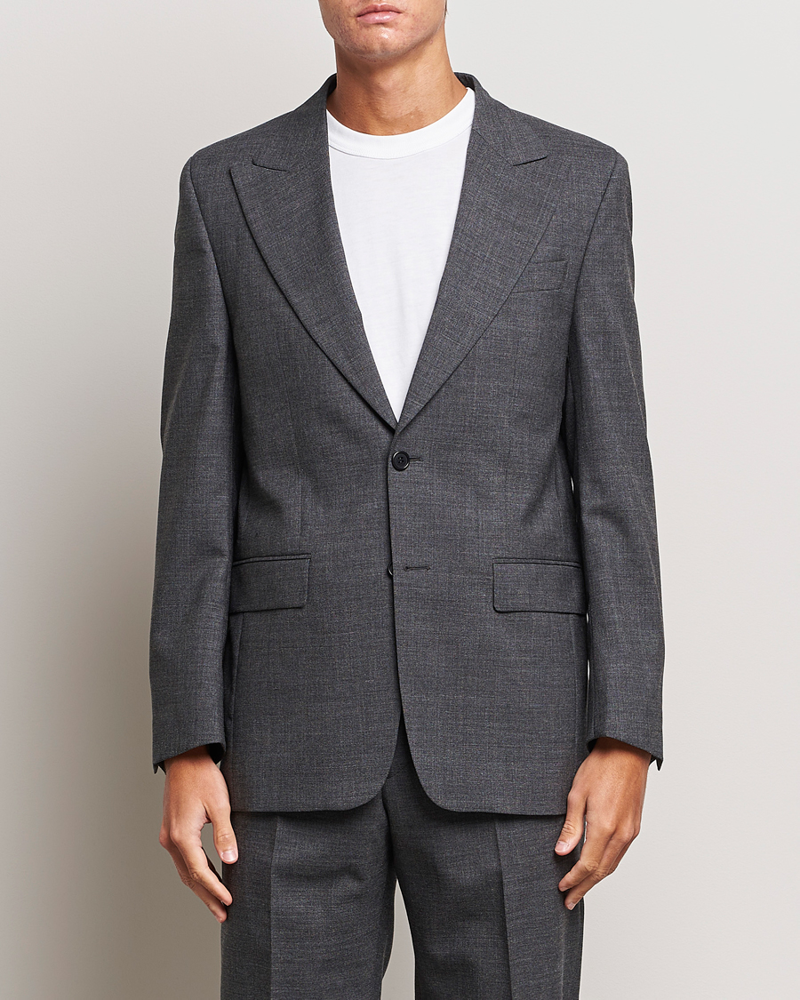 Herren |  | Sunflower | Single Breasted Wool Blazer Antracite
