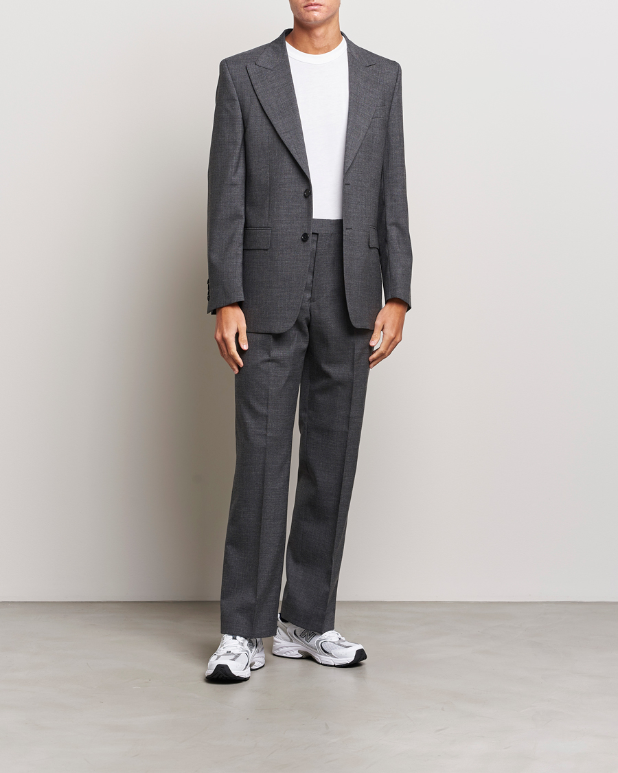 Herren | Hosen | Sunflower | Straight Wool Trousers Antracite
