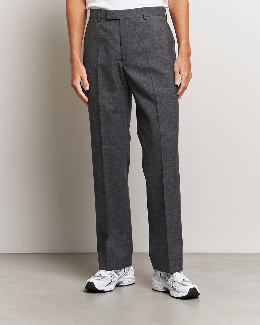 Herren | Sunflower | Sunflower | Straight Wool Trousers Antracite