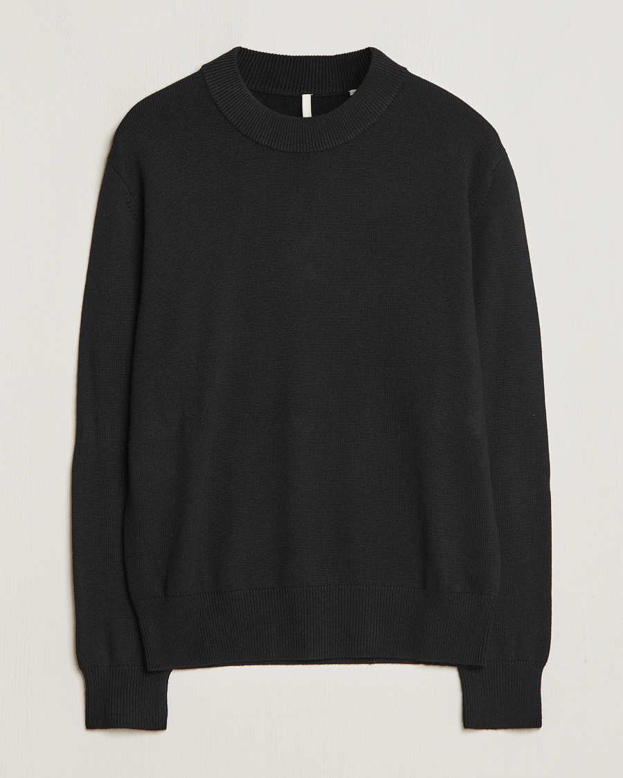 Herren | Pullover | Sunflower | Moon Merino Sweater Black