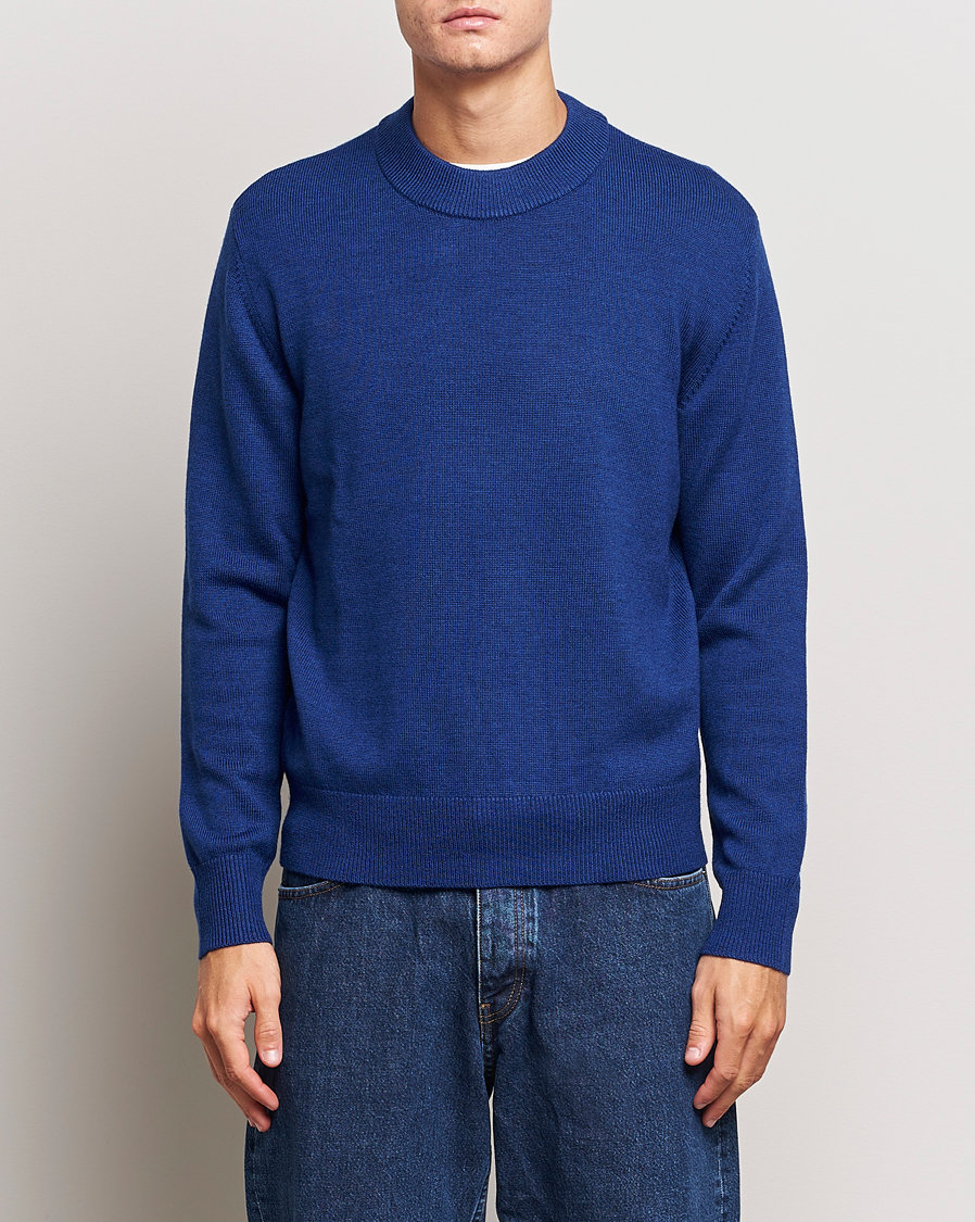Herren | Pullover | Sunflower | Moon Merino Sweater Blue