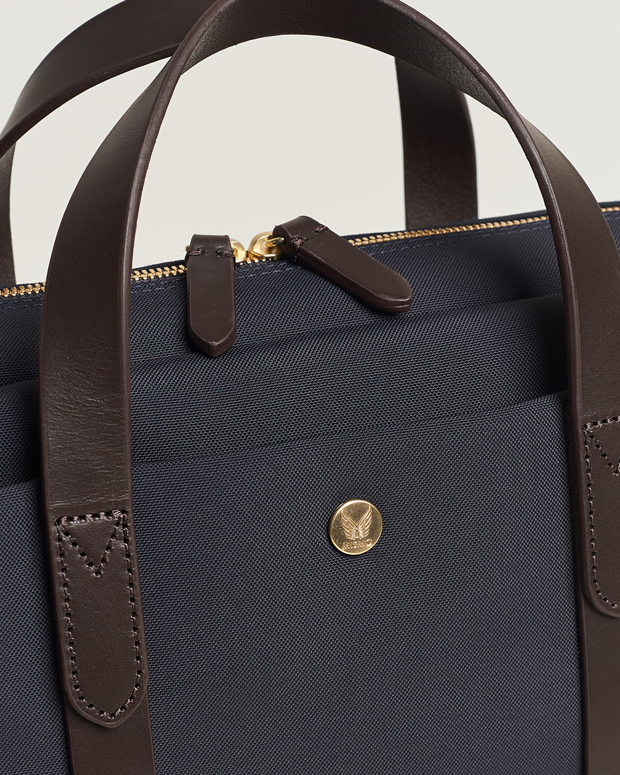 Herren | Taschen | Mismo | M/S Aspire Briefcase Navy/Dark Brown
