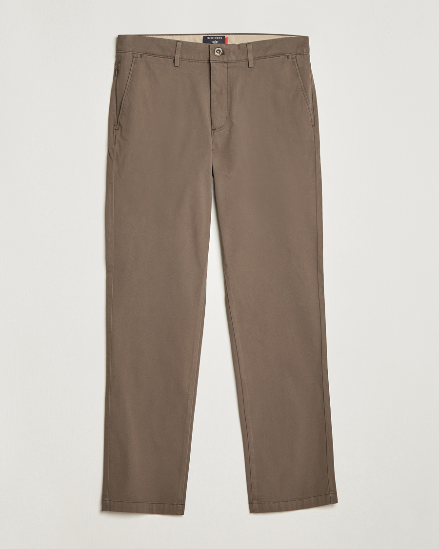 Herren | Hosen | Dockers | Cotton Slim Chino Khaki Green