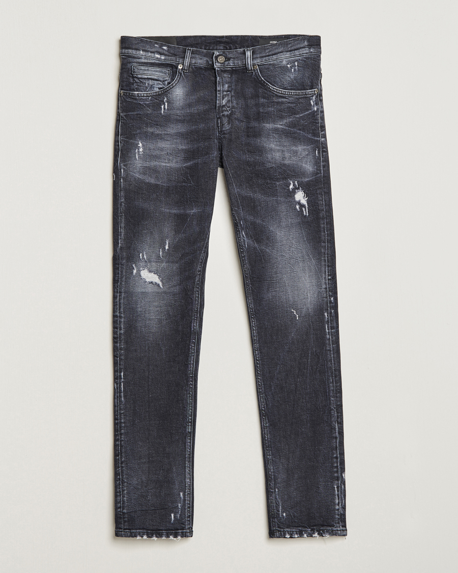 Herren | Slim fit | Dondup | George Destroyed Jeans Vintage Black