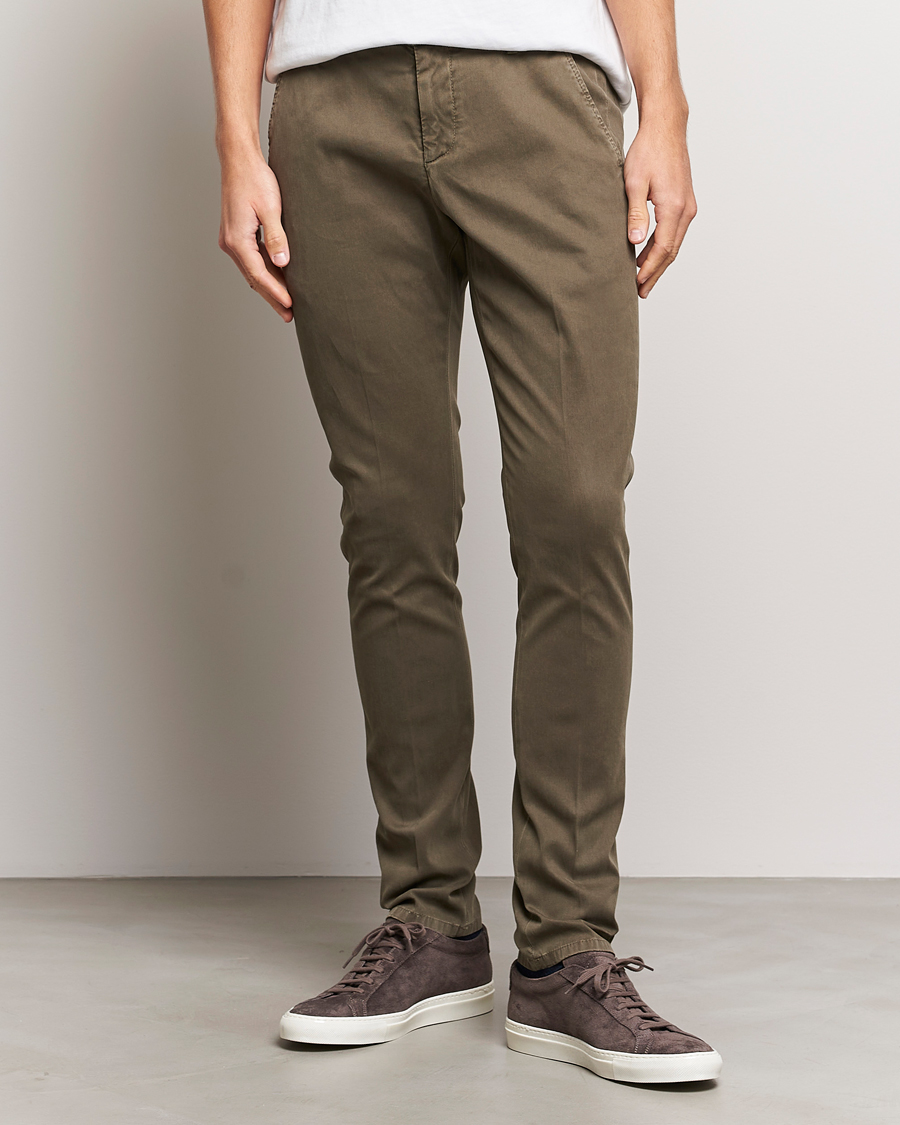 Men | Chinos | Dondup | Gaubert Chinos Olive Green