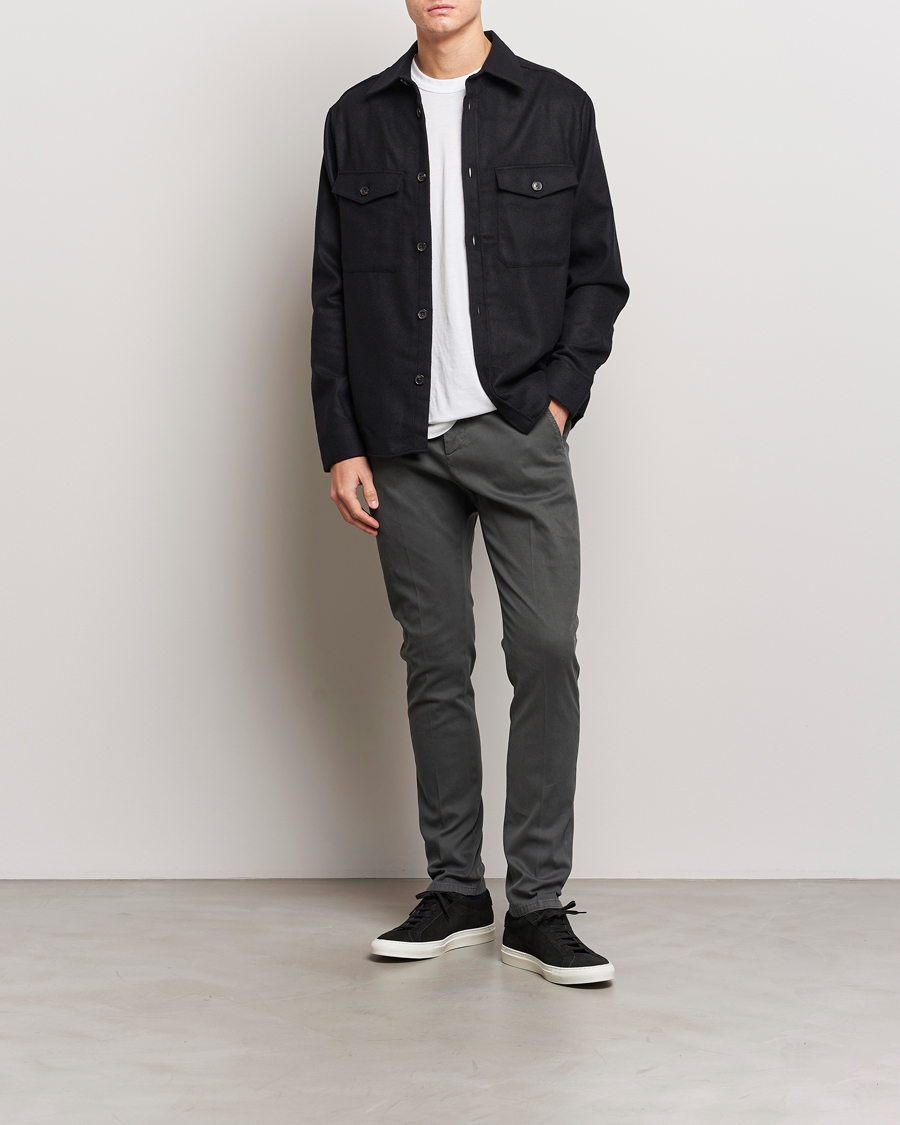 Herren | Hosen | Dondup | Gaubert Chinos Dark Grey