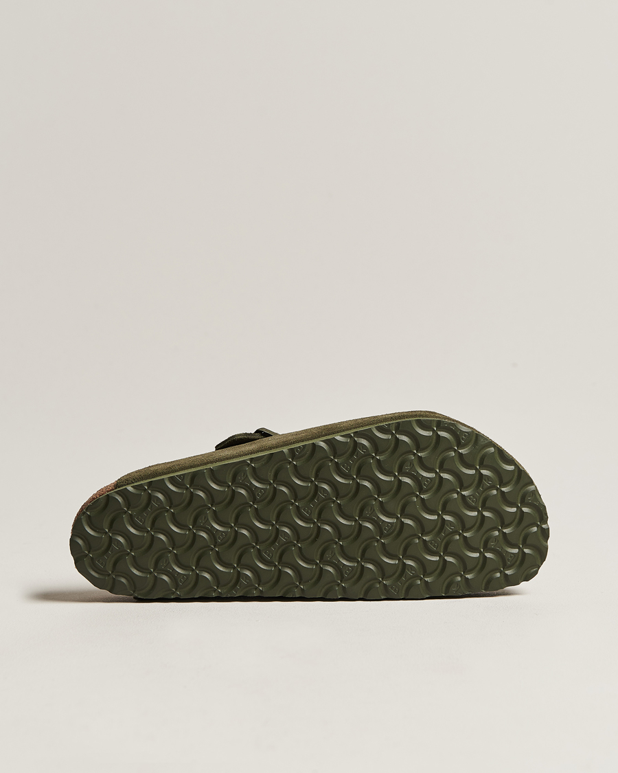 Herren | BIRKENSTOCK Boston Classic Footbed Thyme Suede | BIRKENSTOCK | Boston Classic Footbed Thyme Suede