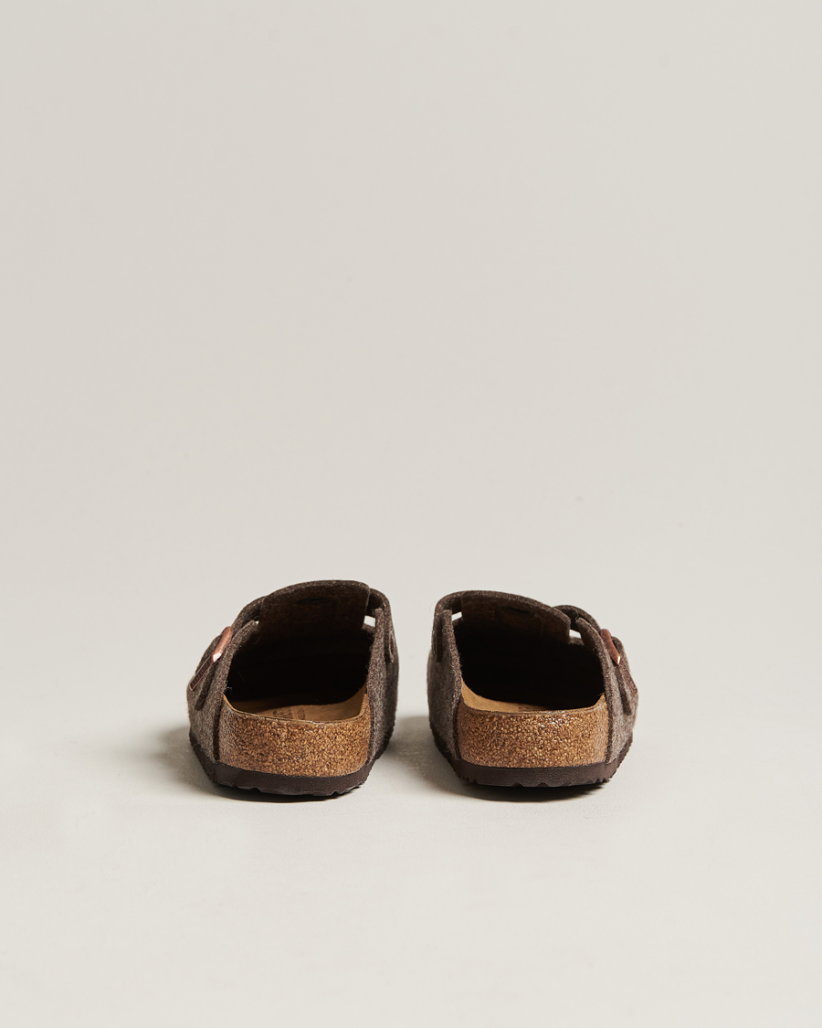 Herren | BIRKENSTOCK Boston Classic Footbed Wool Felt Antracite | BIRKENSTOCK | Boston Classic Footbed Wool Felt Antracite