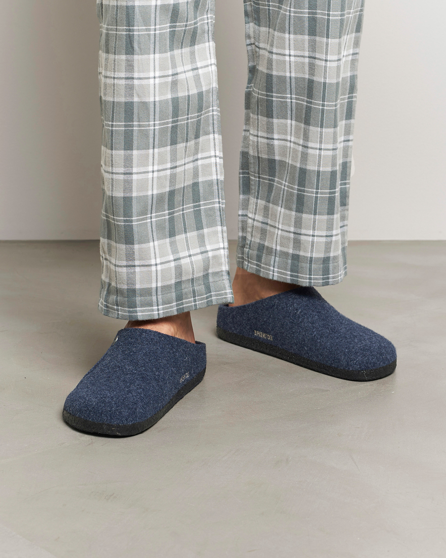 Herren | Sandalen & Pantoletten | BIRKENSTOCK | Zermatt Wool Felt Dark Blue