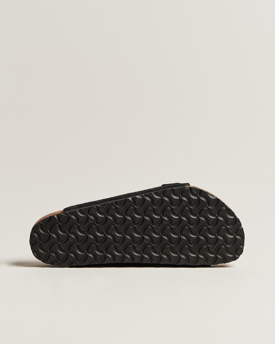 Herren | Sandalen & Pantoletten | BIRKENSTOCK | Arizona Soft Footbed Black Suede