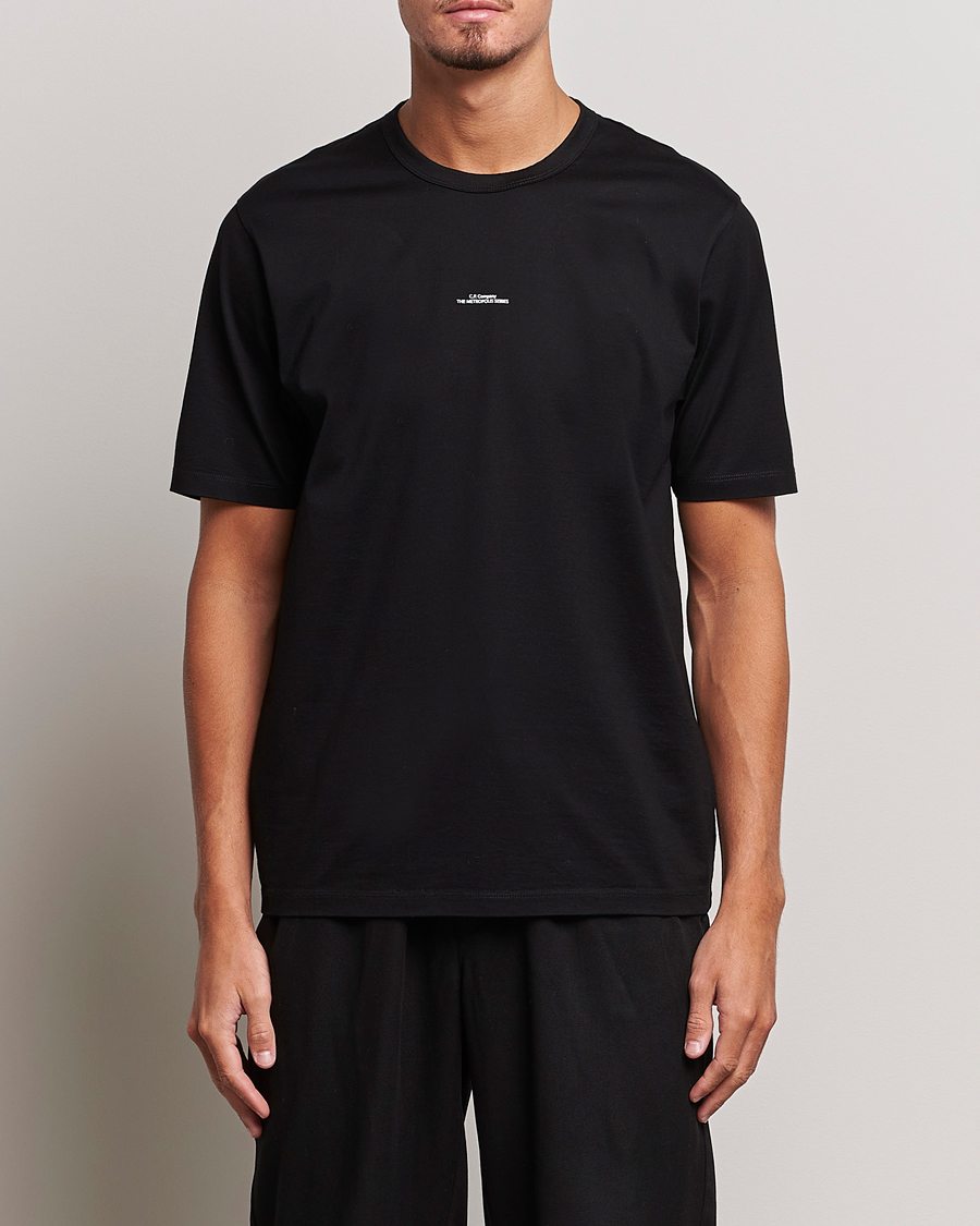 Herren |  | C.P. Company | Metropolis Mercerized Jersey T-Shirts Black