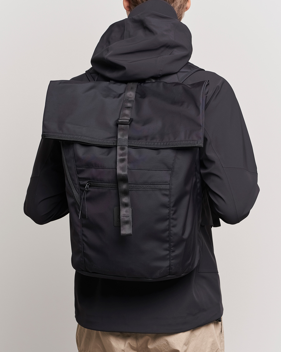 Herren | C.P. Company Metropolis Dynafil 3 Layers Back Pack Black | C.P. Company | Metropolis Dynafil 3 Layers Back Pack Black