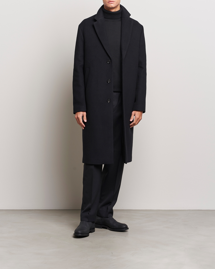 Herren | Jacken | Filippa K | London Wool Coat Black
