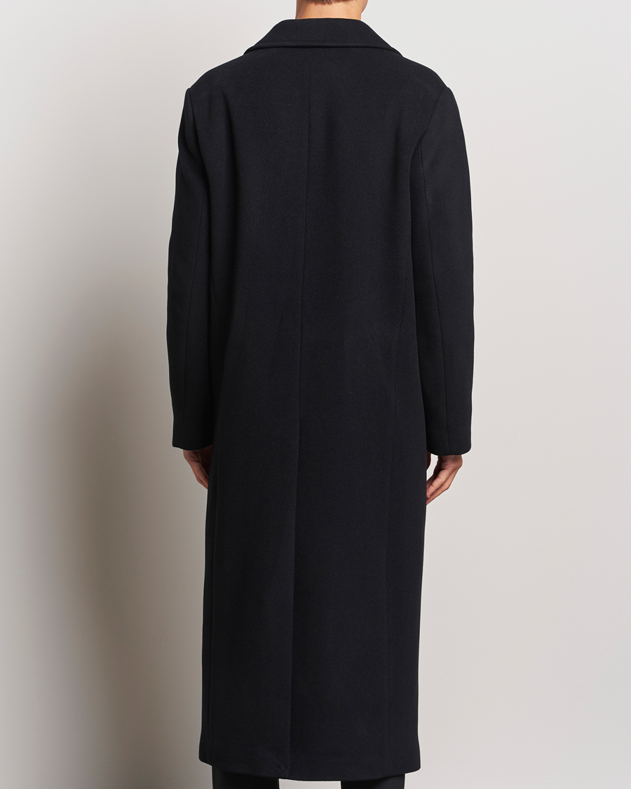 Herren | Jacken | Filippa K | Double Breasted Wool Coat Black