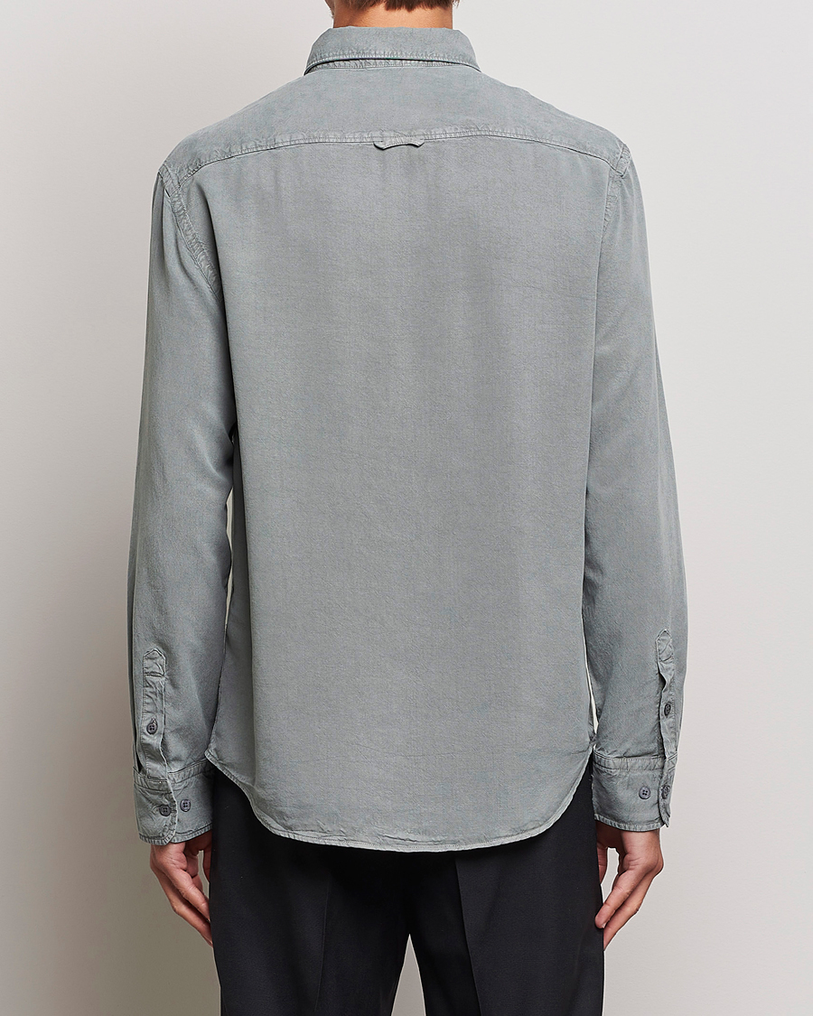 Herren | Hemden | Filippa K | Zachary Tencel Shirt Smoke Green