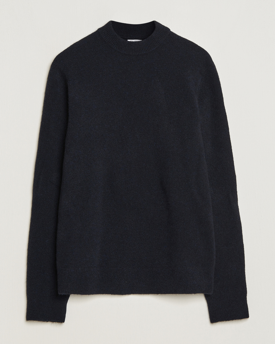 Herren | Filippa K | Filippa K | Johannes Yak Knitted Sweater Dark Navy