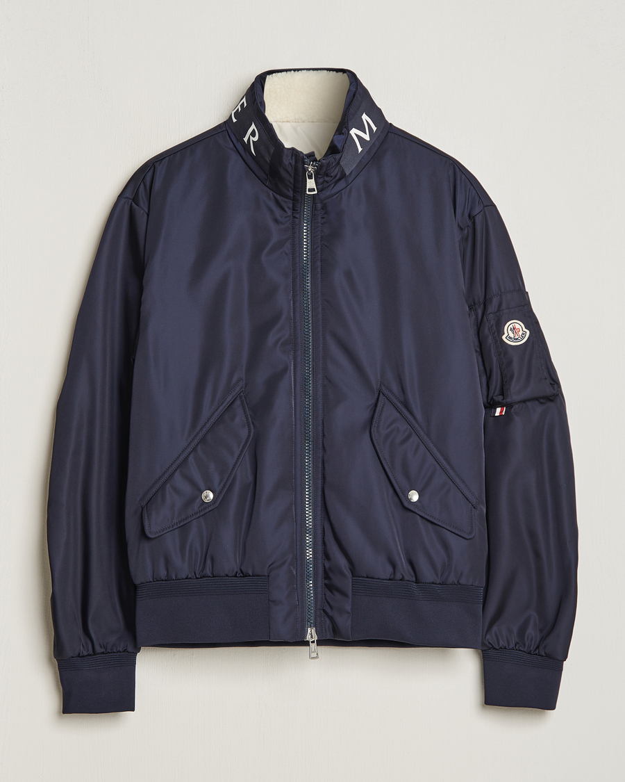 Moncler Timur Bomber Jacket Navy bei Care of Carl