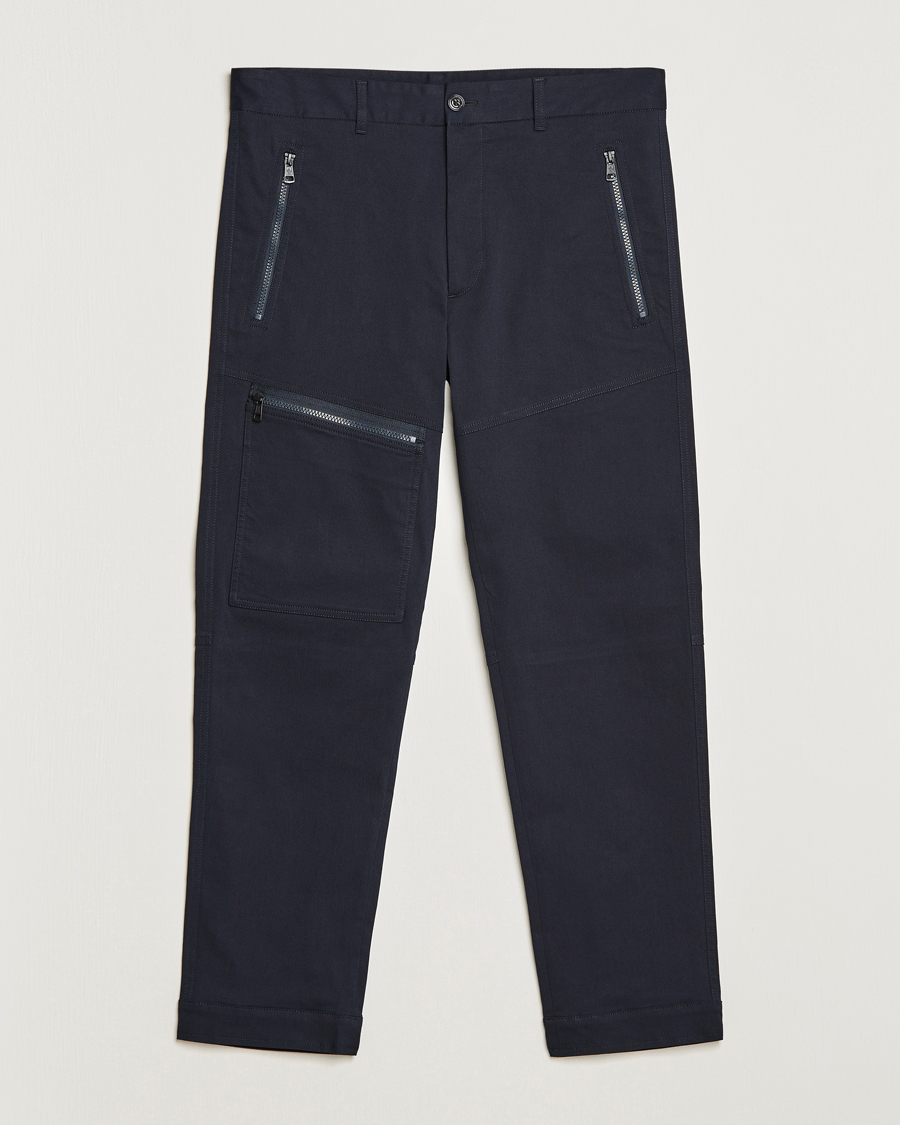 Herren | Funktionshosen | Moncler | Technical Zip Trousers Navy