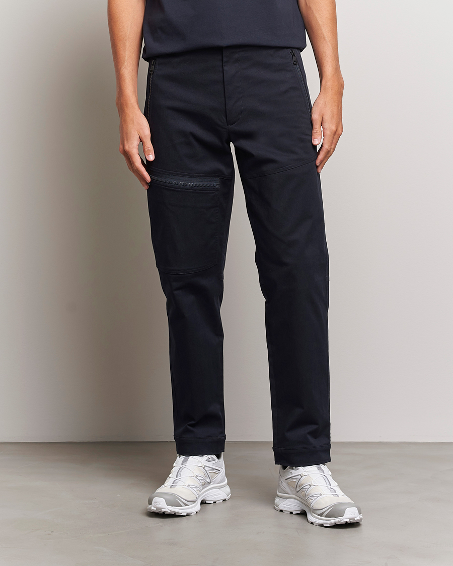 Herren | Hosen | Moncler | Technical Zip Trousers Navy