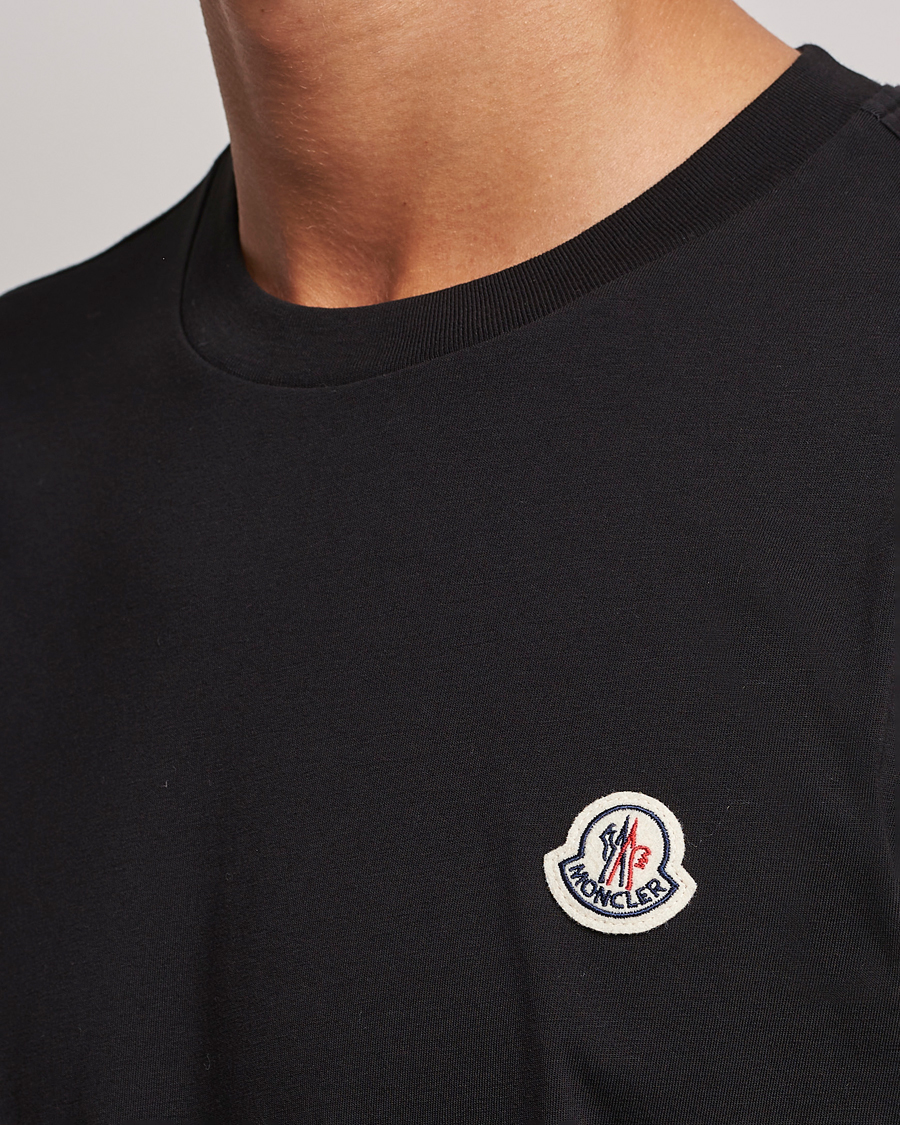 Herren | T-Shirts | Moncler | 3-Pack Logo T-Shirt Black/Grey/White