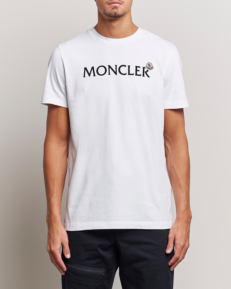 Herren |  | Moncler | Lettering Logo T-Shirt White