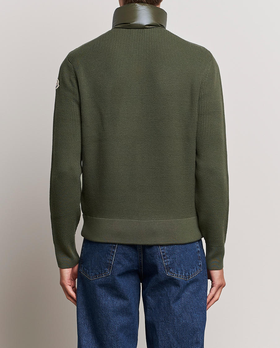Herren | Pullover | Moncler | Hybrid Zip Cardigan Dark Green