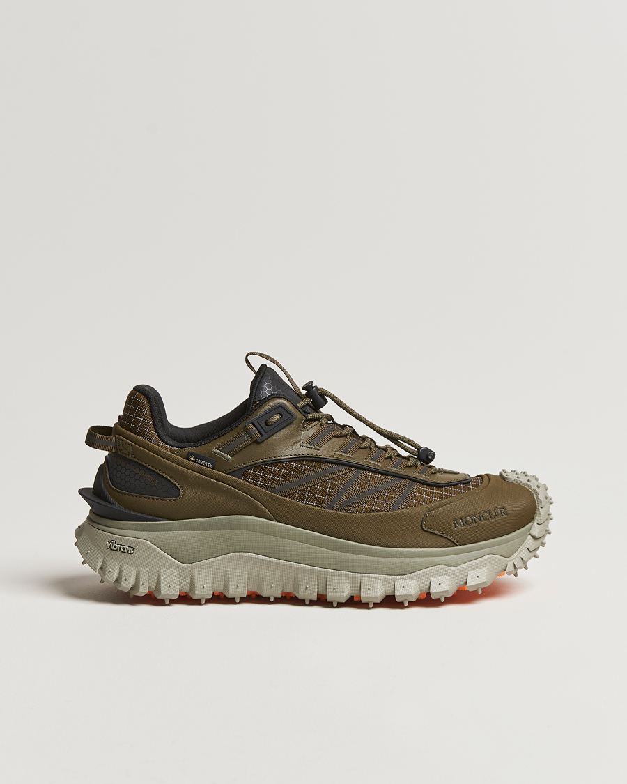 Herren | Moncler Trailgrip GTX Sneakers Olive | Moncler | Trailgrip GTX Sneakers Olive